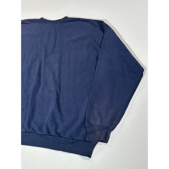 Vintage Y2K Chicago Bears Da Bears Crewneck Sweatshirt Men Size 2XL Spellout NFL - Picture 8 of 9